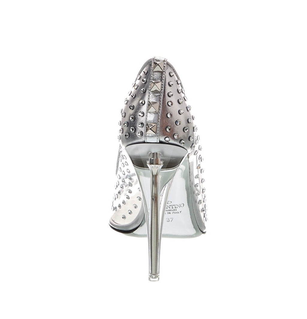 Valentino Garavani Rockstud Spike 110 Crystal Pump — Brand New Never Worn Size 38.5